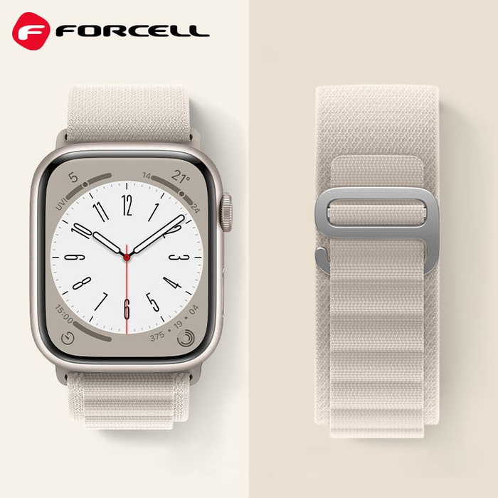 FORCELL F-DESIGN FA13 pasek do APPLE Watch 38 / 40 / 41 mm gwiezdny