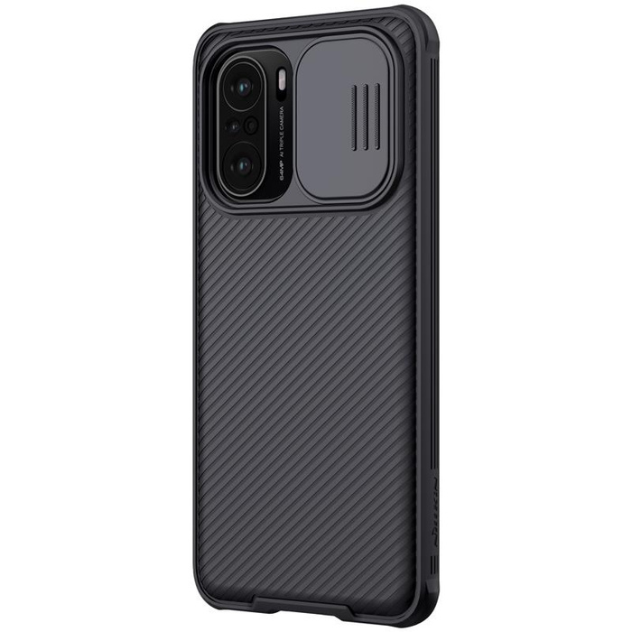 Etui Nillkin CamShield do Xiaomi Redmi K40 / Pro / Pro+ / Mi 11i / Poco F3 / 11X / 11X Pro (czarne)