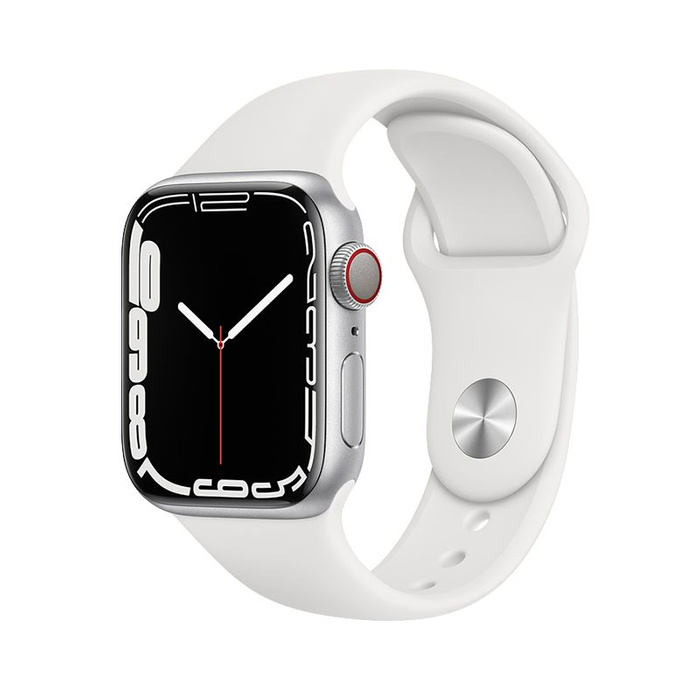 FORCELL F-DESIGN FA01 pasek silikonowy do APPLE Watch 42 / 44 / 45 / 49 mm biały