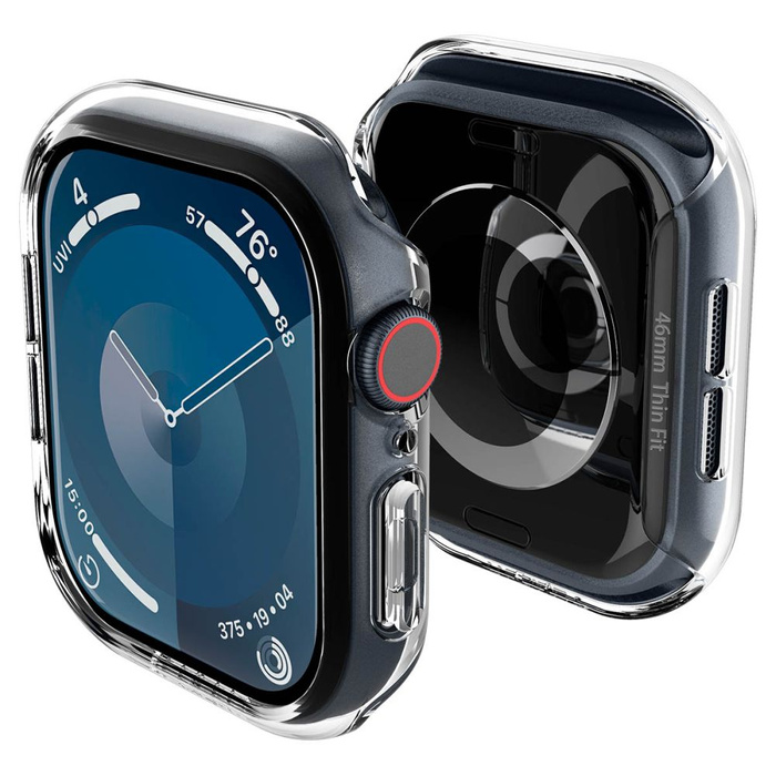 SPIGEN THIN FIT APPLE WATCH 10 (46 MM) CRYSTAL CLEAR