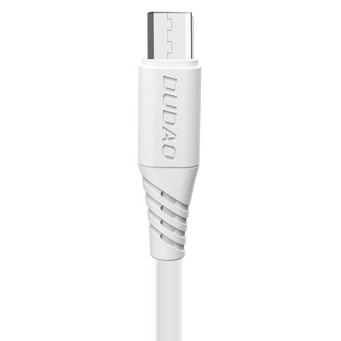 Dudao przewód kabel USB / micro USB 5A 1m biały (L2M 1m white)