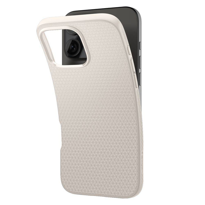 ETUI SPIGEN LIQUID AIR IPHONE 16 PRO NATURAL TITANIUM