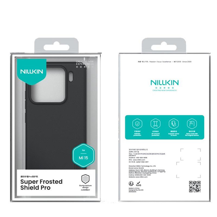 NILLKIN SUPER SHIELD PRO XIAOMI 15 BLACK / CZARNY