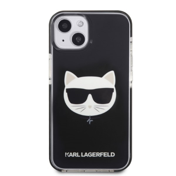 Etui Karl Lagerfeld iPhone 13 Mini 5,4" Hardcase Czarny/black Choupette Head Case