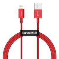 Baseus Superior kabel USB - Lightning 2,4 A 1 m czerwony (CALYS-A09)