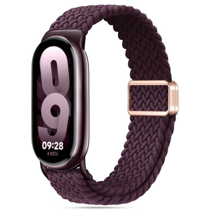 TECH-PROTECT NYLONMAG XIAOMI SMART BAND 8 / 9 / NFC DARK CHERRY