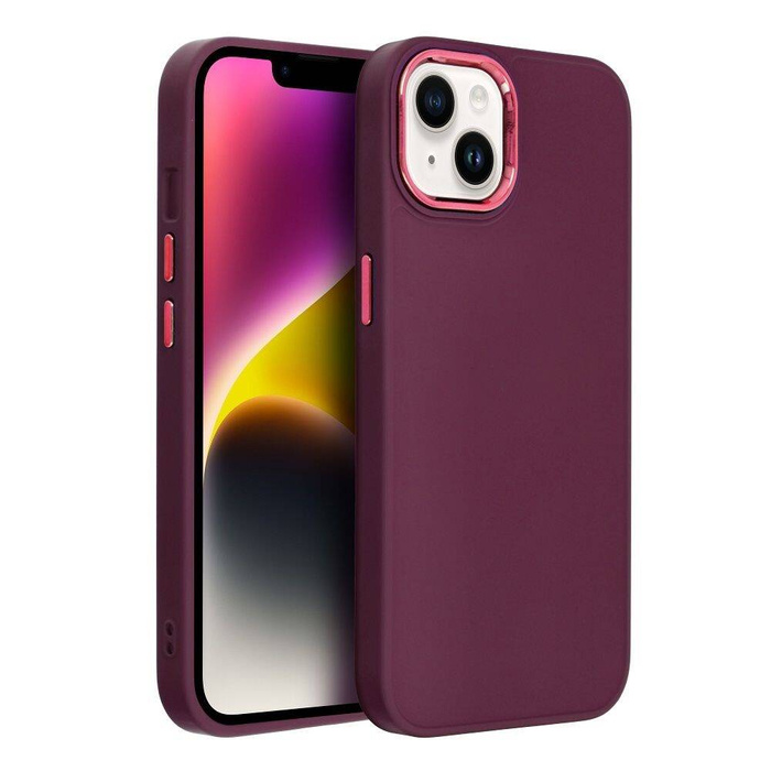 Etui Futerał FRAME do REALME C55 fioletowy Case