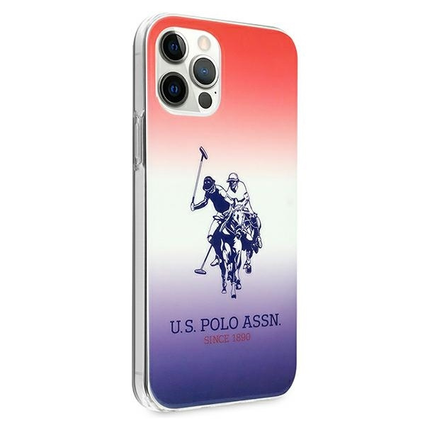 Etui US POLO Apple iPhone 12 12 Pro Gradient Collection USHCP12MPCDGBR Wielokolorowy Case