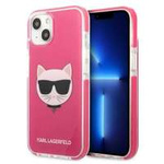 Etui KARL LAGERFELD Apple iPhone 13 Choupette Head Fuksja Różowy Hardcase