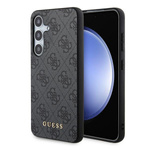 Guess GUHCS24SG4GFGR S24 S921 czarny/black hardcase 4G Metal Gold Logo