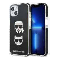 Etui KARL LAGERFELD Apple iPhone 13 Karl&Choupette Head Czarny Hardcase