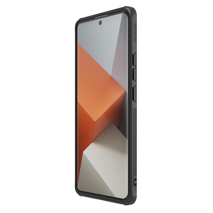 NILLKIN super frosted shield PRO MAGNETIC XIAOMI REDMI NOTE 13 PRO+ 5G, BLACK / CZARNY