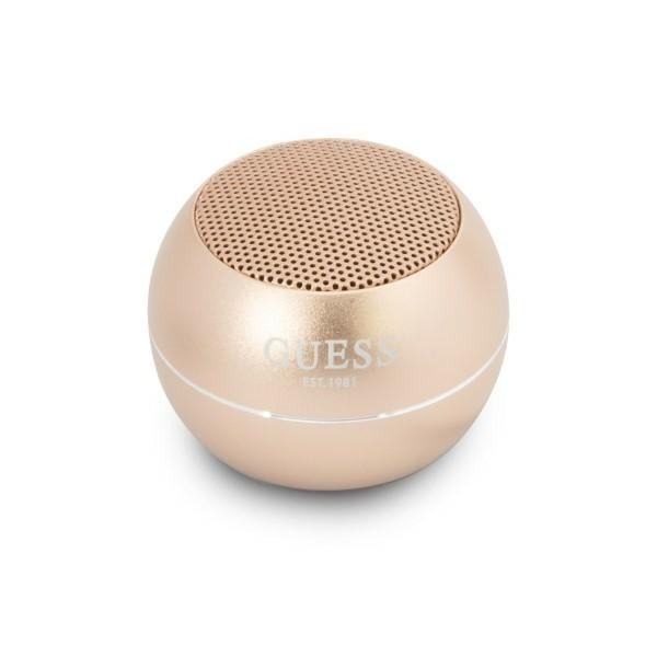 Guess głośnik Bluetooth GUWSALGED Speaker mini złoty/gold