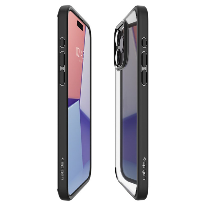 Etui Spigen Ultra Hybrid iPhone 15 Pro Matte Black