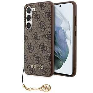 Etui Guess GUHCSSamsung Galaxy A55 GF4GBR Samsung Galaxy A55  Samsung Galaxy A55 6 brązowy/brown hardcase 4G Charms Collection