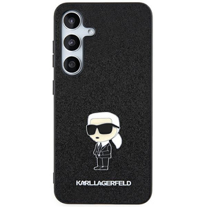 Etui Karl Lagerfeld KLHCSSamsung Galaxy A55GKNPSK Samsung Galaxy A55 Samsung Galaxy A556 czarny/black hardcase Fixed Glitter Ikonik Logo Metal Pin