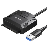 Ugreen adapter przejściówka dysku HDD SSD USB 3.0 - SATA czarny (20611)