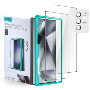 Szkło Hartowane Esr Protector Set 2-pack Samsung Galaxy S24 Ultra Clear Case