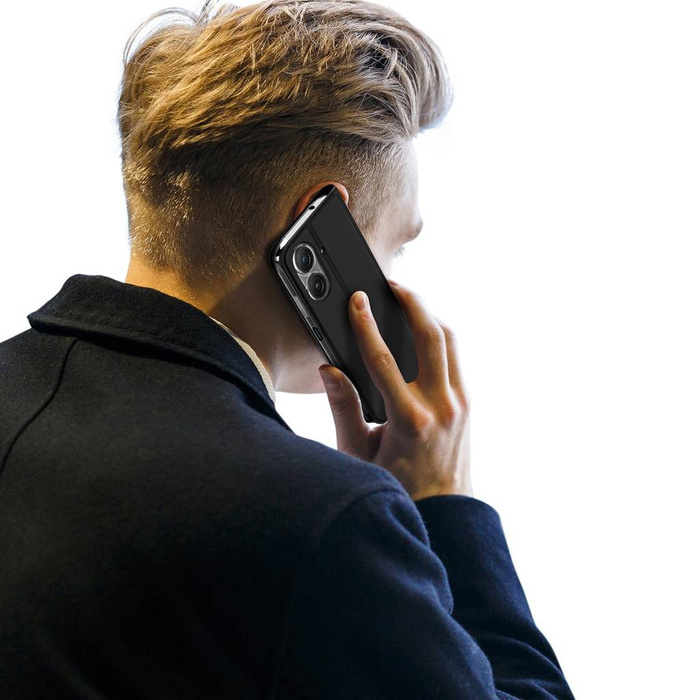 Dux Ducis Skin Pro etui Asus Zenfone 9 pokrowiec z klapką portfel na kartę podstawka czarne