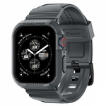 Pasek Spigen Rugged Armor ”pro” Apple Watch 4 / 5 / 6 / 7 / 8 / 9 / Se (44 / 45 Mm) Dark Grey