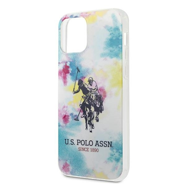 Etui US POLO Apple iPhone 12 Pro Max 6,7 Tie & Dye Collection USHCP12LPCUSML Wielokolorowy Case