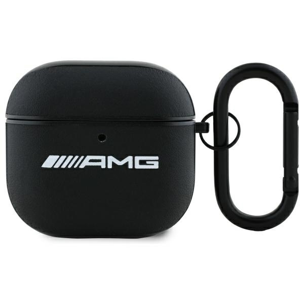 AMG AMA4SLWK AirPods 4 cover biały/white  Leather White Logo