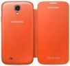 Futerał SAMSUNG Galaxy S4 SIV I9500 I9505 Pokrowiec Flip Etui EF-FI950BOEST1 Orange Pomarańczowy