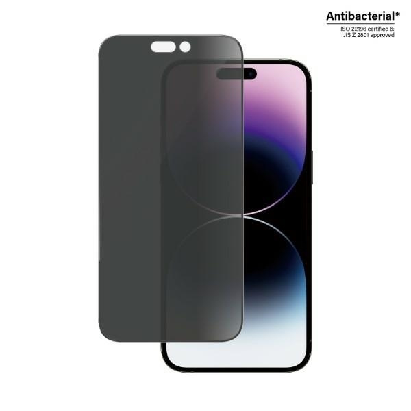 SZKŁO PanzerGlass Ultra-Wide Fit iPhone 14 Pro Max 6,7" Privacy Screen Protection Antibacterial P2774