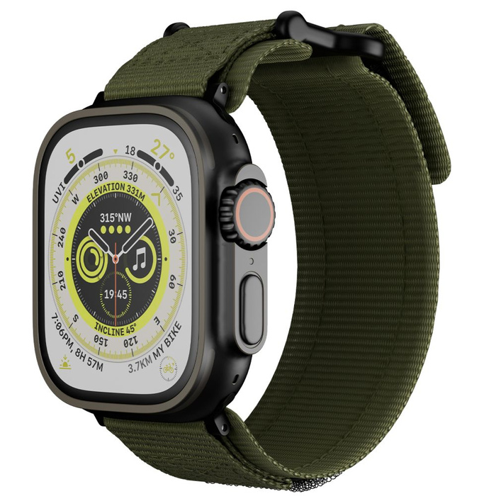 Pasek Tech-protect Scout Pro Apple Watch 4 / 5 / 6 / 7 / 8 / 9 / Se / Ultra 1 / 2 (42 / 44 / 45 / 49 Mm) Military Green