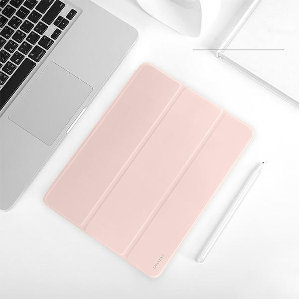 Etui USAMS Apple iPad Air 10.9 2020 Winto Smart Cover Różowy Case