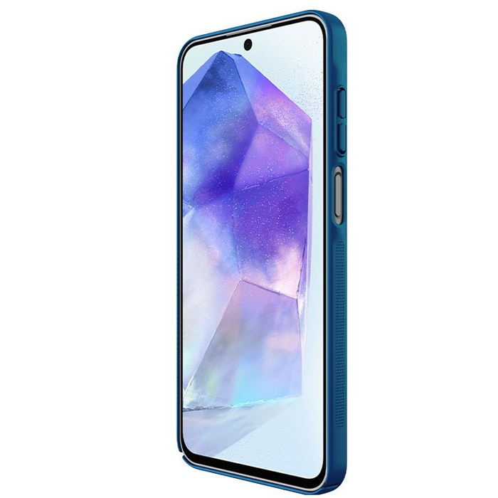 NILLKIN super frosted shield SAMSUNG A16 5G PEACOCK BLUE / NIEBIESKI