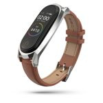 Pasek TECH-PROTECT Herms Xiaomi Mi Band 5 Brown Brązowy