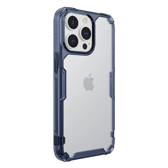 Nillkin Nature Pro etui do iPhone 13 Pro Max pancerna obudowa pokrowiec niebieski