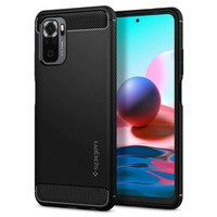 SPIGEN Rugged Armor Xiaomi Redmi Note 10 / 10S Etui Matte Black Case