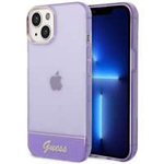 Etui GUESS Apple iPhone 14 Plus Translucent Fioletowy Hardcase