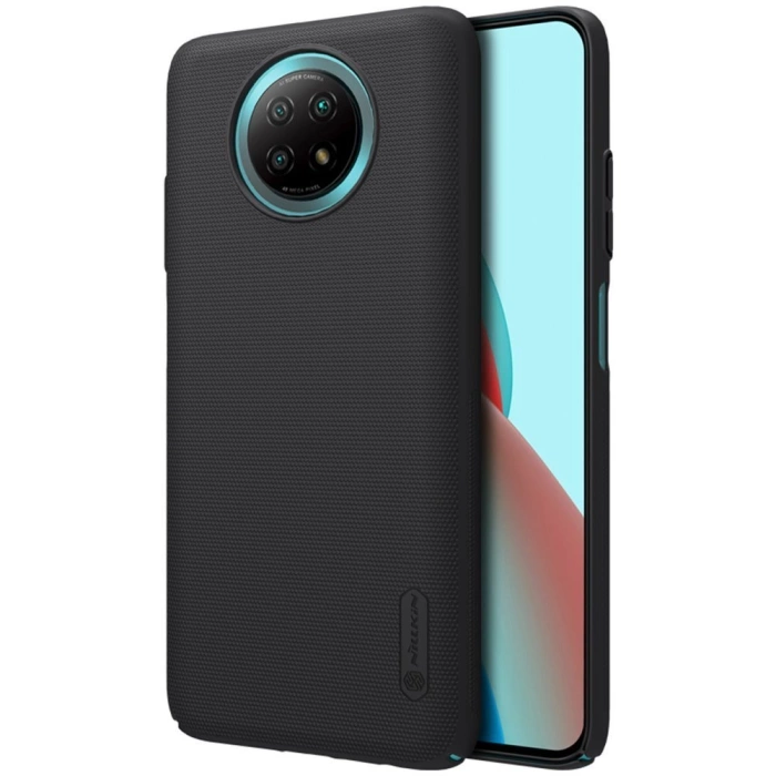 Nillkin Super Frosted Shield wzmocnione etui pokrowiec Xiaomi Redmi Note 9T 5G czarny