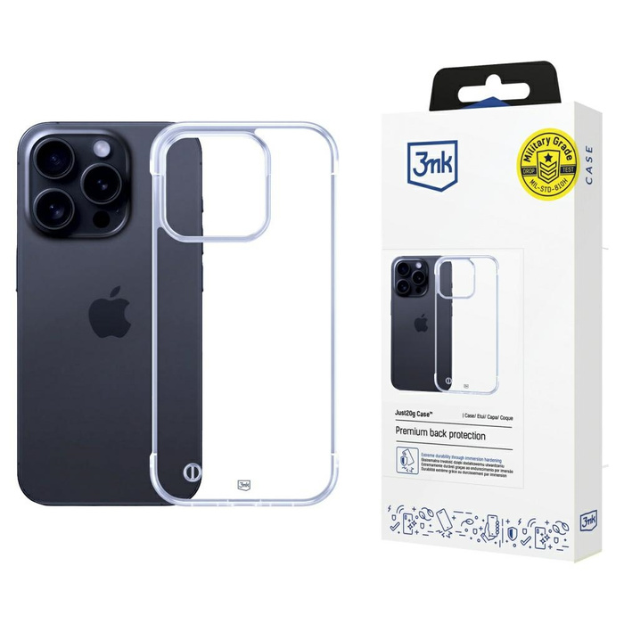 Etui 3MK Just20g Clear Case do iPhone 13  Pro Max