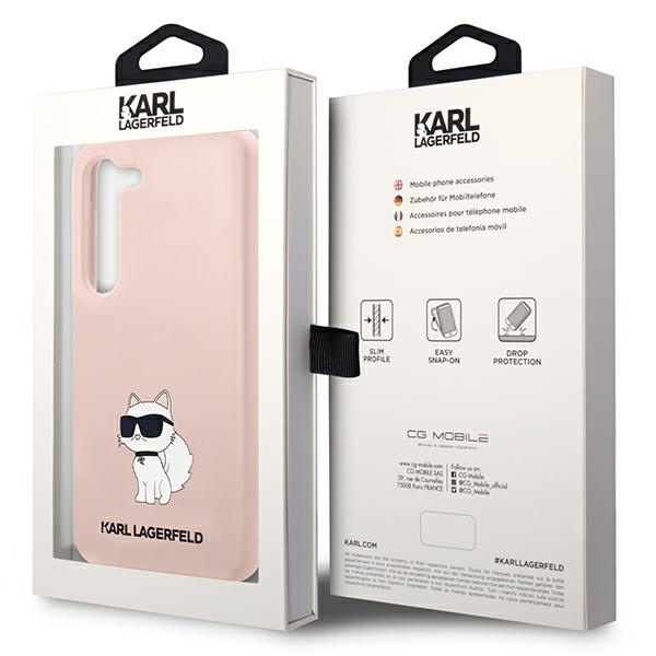 Etui Karl Lagerfeld Silicone Nft Choupette - Etui Samsung Galaxy S23 Plus (różowy) Case