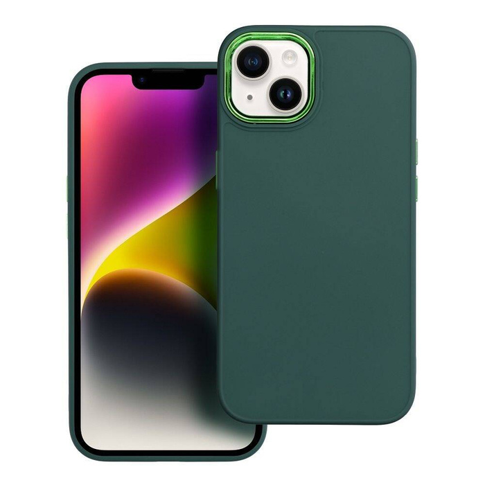 Etui Futerał FRAME do REALME C55 zielony Case