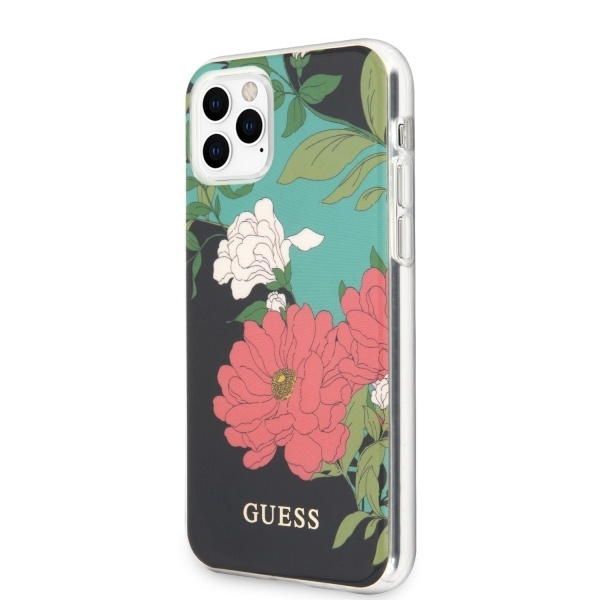 Etui GUESS Apple iPhone 11 Pro N°1 Flower Collection Czarny Case