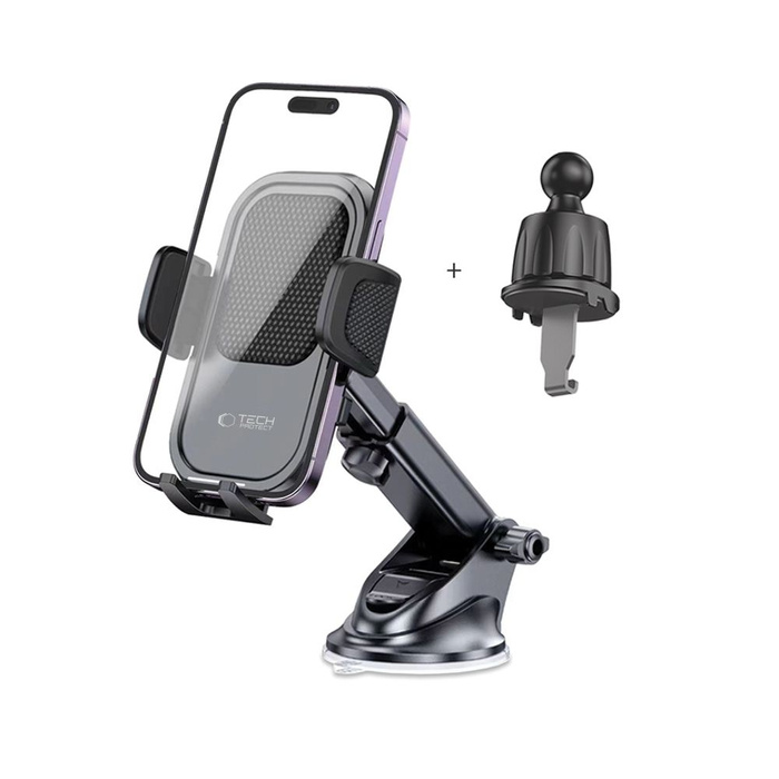 UCHWYT TECH-PROTECT V6 UNIVERSAL DASHBOARD & VENT CAR MOUNT BLACK