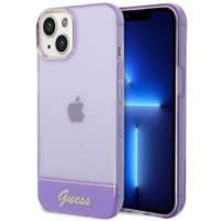 Etui GUESS Apple iPhone 14 Plus Translucent Fioletowy Hardcase