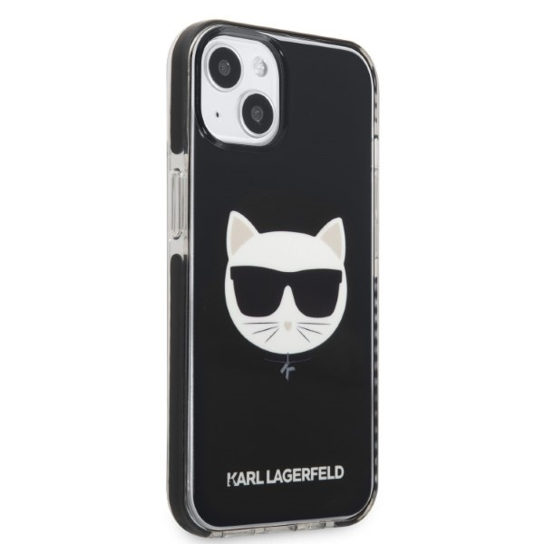 Etui Karl Lagerfeld iPhone 13 Mini 5,4" Hardcase Czarny/black Choupette Head Case