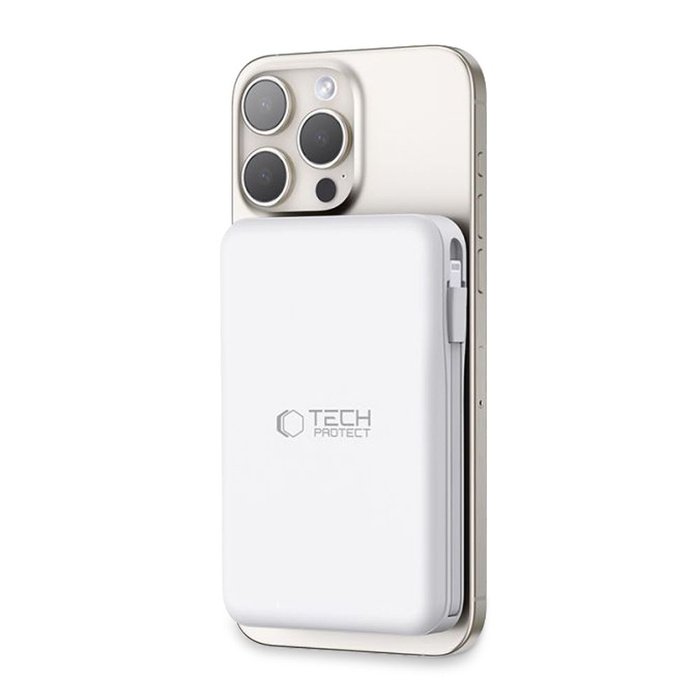 TECH-PROTECT PB31 LIFEMAG MAGSAFE POWER BANK 10000MAH WHITE