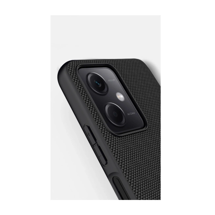 Nillkin Textured Case etui do Xiaomi Redmi Note 12 5G / Poco X5 5G wzmocniony nylonowy pokrowiec czarne