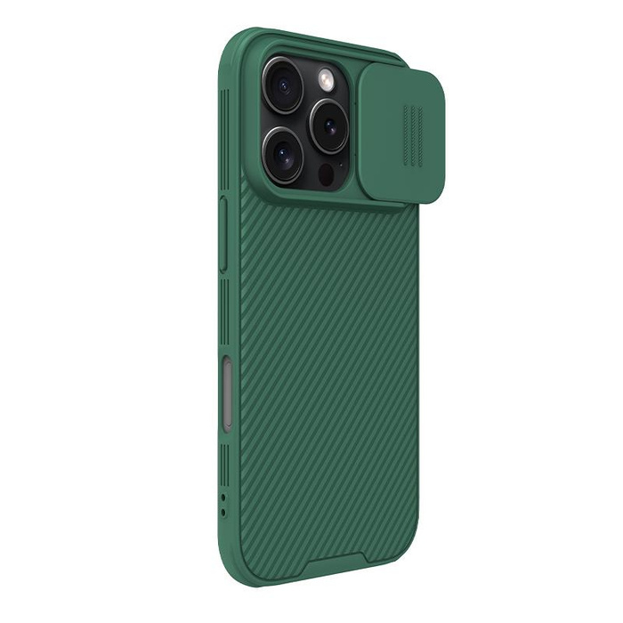 NILLKIN CAMSHIELD PRO IPHONE 16 PRO (6,3) DARK GREEN / CIEMNY ZIELONY