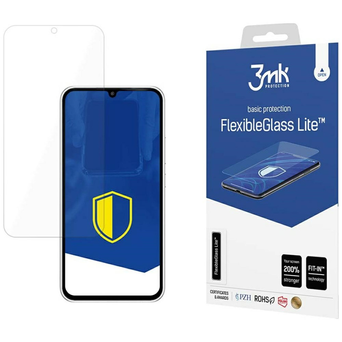 3MK FlexibleGlass Lite Sam A35/A55 5G,  Szkło Hybrydowe Lite