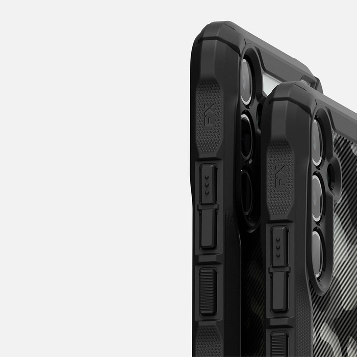 RINGKE FUSION X GALAXY A54 5G CAMO BLACK