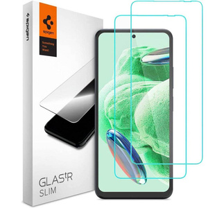 Szkło Hartowane Spigen Glas.tr Slim 2-pack Xiaomi Redmi Note 12 5G / Poco X5 5G Clear