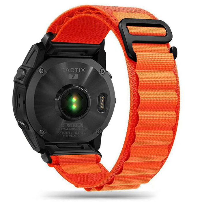 Pasek Tech-protect Nylon Pro Garmin Fenix 3 / 5x / 3hr / 5x Plus / 6x / 6x Pro / 7x Orange